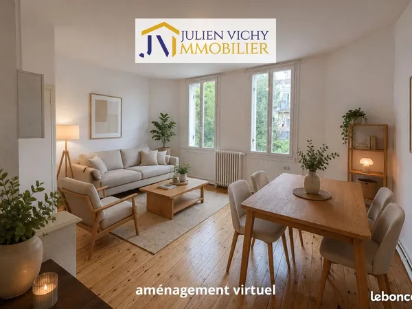 Appartement 3 pièces 59 m²