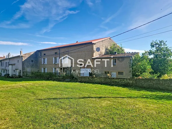 MAISON DE CARACTÈRE 265 m² + GRANGE 105m² + COMBLES AMÉNAGEABLES 70m² — PROJET D'ENVERGURE