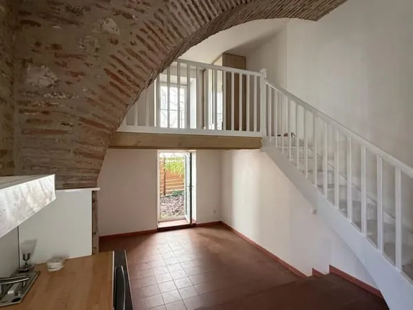Appartement avec garage jardin et cave