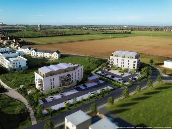 Studio 1 pièce 28 m²