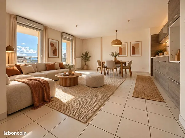 Appartement 3 pièces 65 m²