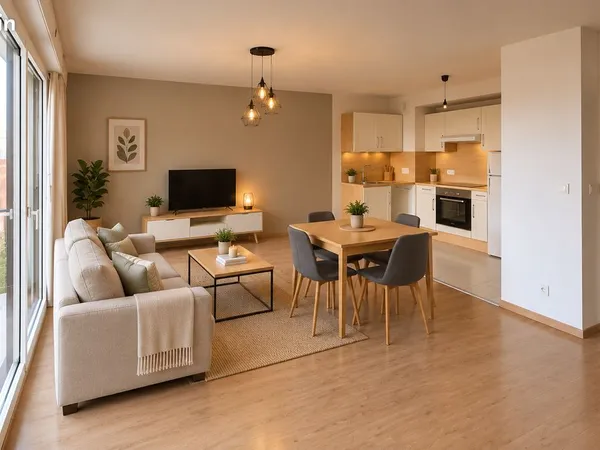 À louer - Appartement T2 de 50 m² - Centre-ville de Douai - Parking - Disponible immédiatement