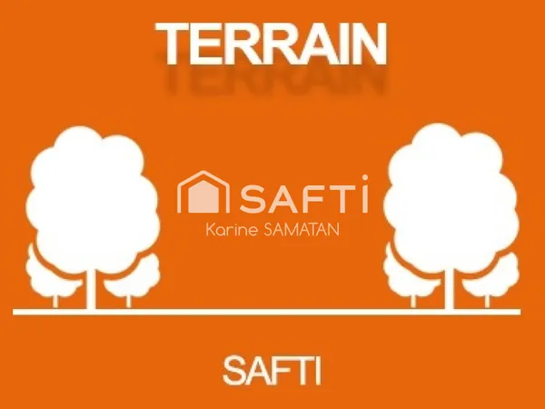 Terrain constructible non viabilisé d'environ 3500 m2 - Bouloc