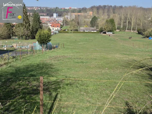 Terrain 1000 m² Flixecourt