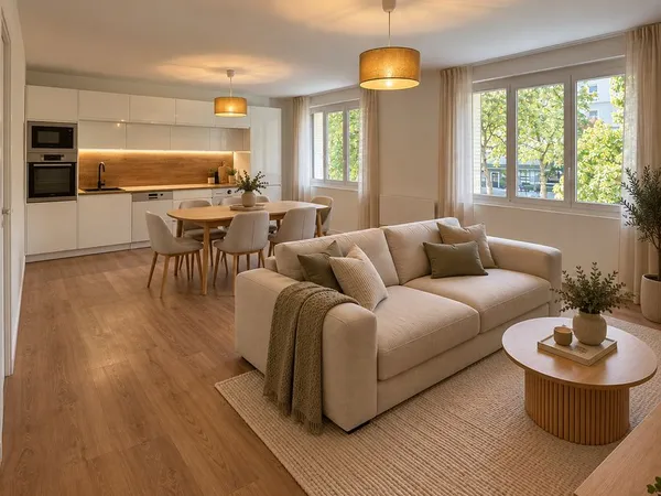 Grenoble - caserne de bonne | t3 de 63 m² entièrement rénové - possibilité t4