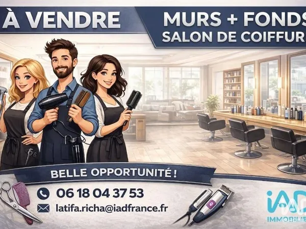 Fonds de commerce 39 m²