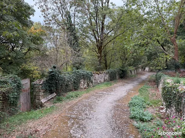 Cède terrain non constructible / ancien potager en restanques