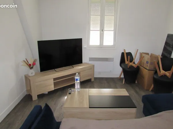 Appartement 60 m² 2 pièces centre-ville