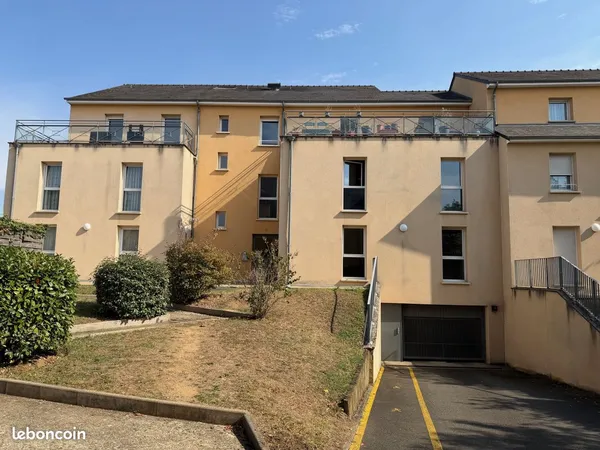Appartement de 60 m², 2 chambres et parking