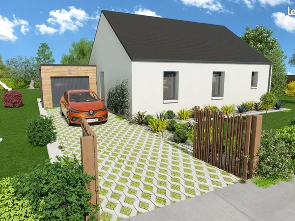 Projet de construction d'une maison 69.93 m² avec terrain à SAINT-LO (50)