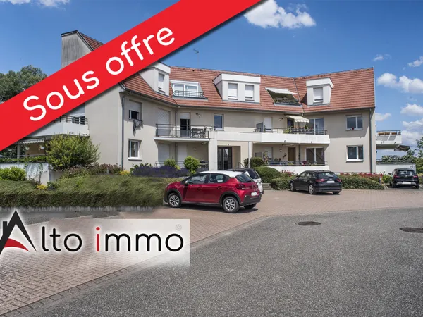 Appartement 4 pièces avec grande terrasse et vue sur la natu