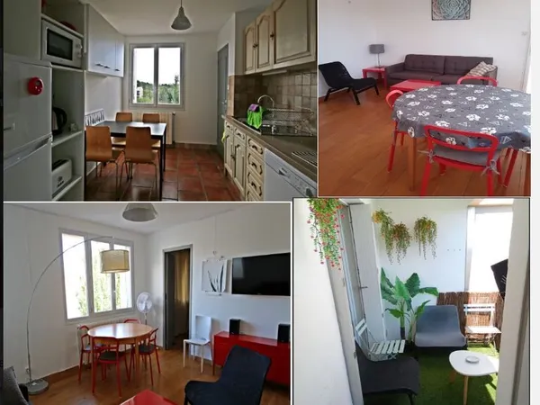 Avignon appartement 3 chambres, route de Morieres, parking sécurisé, balcon sympas