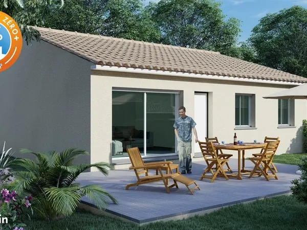 Projet de construction d'une maison 51 m² avec terrain à SAINT-JEAN-DE-FOS (34)
