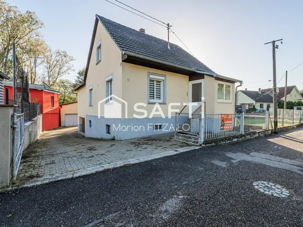 Maison 4 pièces à rénover à Soufflenheim (67620)