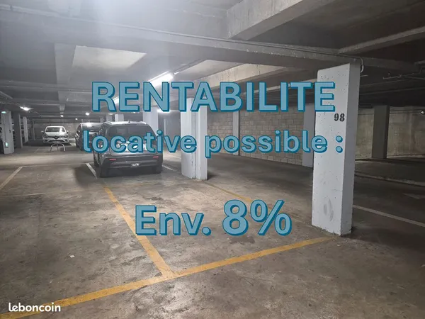 Parking/box 10 m² PARIS