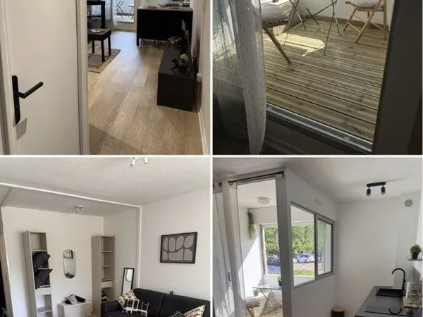 🏠 appartement entièrement rénové avec parking privé, cave et loggia