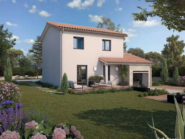 Pessac Centre Maison contemporaine T4 de 90 m² avec garage Idéal primo-accédants