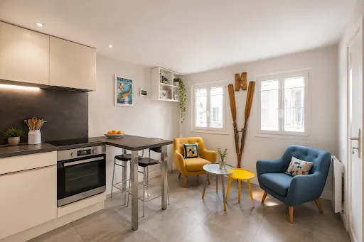 Maison 2 pièces 35 m²