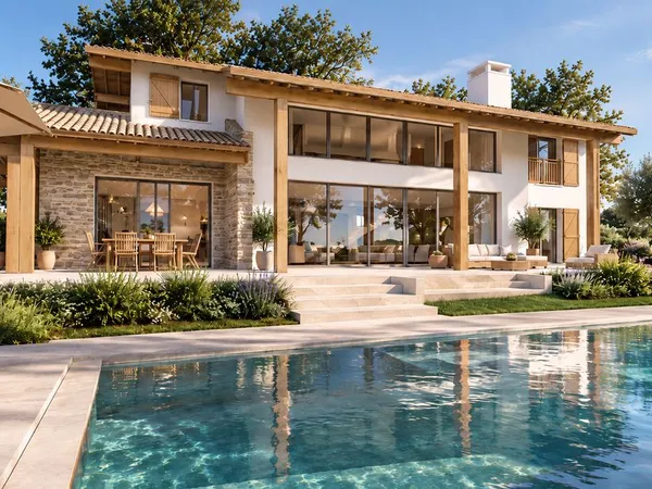 Terrain + projet maison proche plages