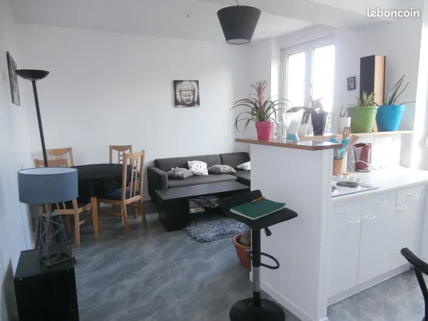 Appartement t2 36 m² centre ville