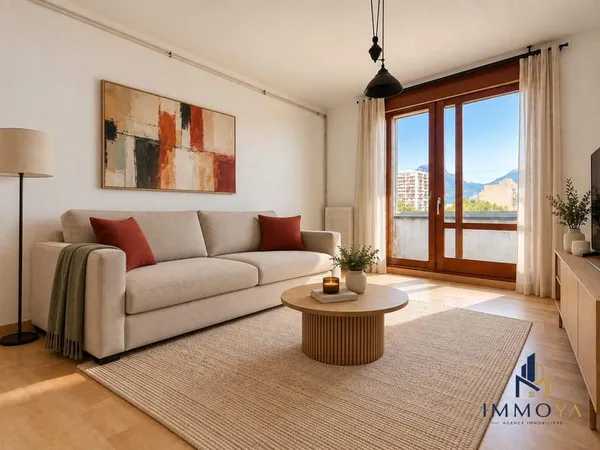 T1 lumineux de 27 m² avec loggia de 7 m² - Tram à 2 minutes