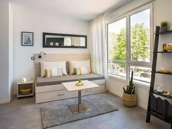 Studio 1 pièce 21 m²