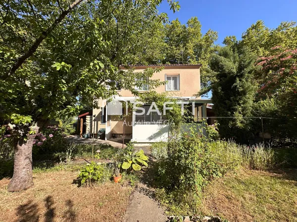 Maison 4 chambres avec jardin et garage