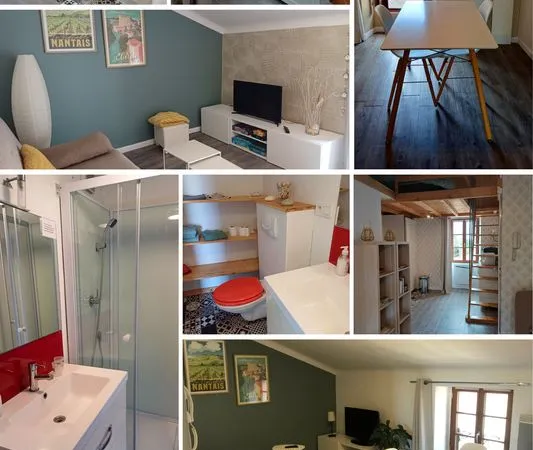 A louer studio meuble renove hypercentre clisson