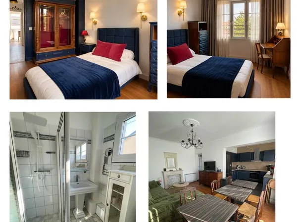 Chambre meublée « Moonlight » 9 m² - Maison en colocation avec jardin -550 CC