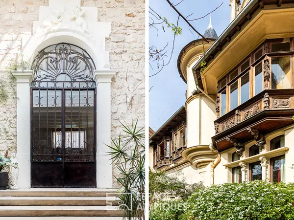 Triplex contemporain au sein d'une demeure historique à Montmartre