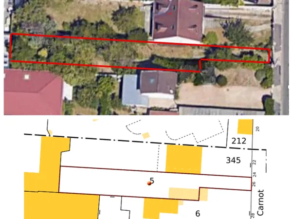 Terrain 531 m²