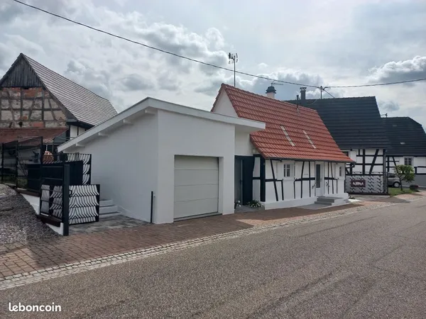Seebach - Charmante petite maison "Crunch" meublée 70 m² avec garage - 865