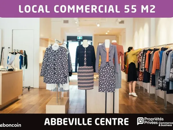 Fonds de commerce prêt-à-porter, mode 55 m²