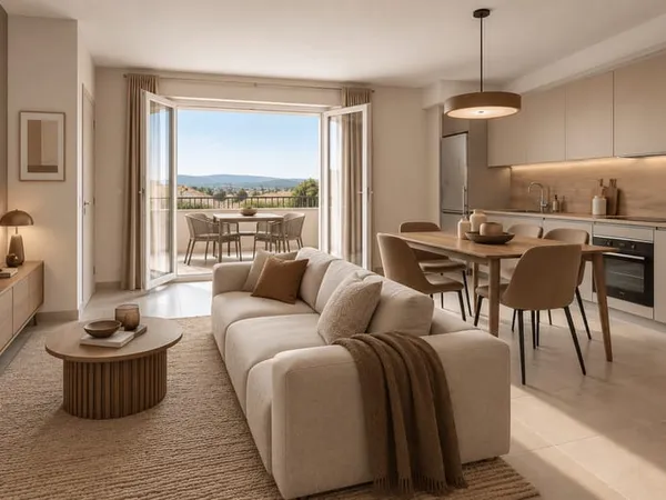 Appartement 3 pièces 59 m²