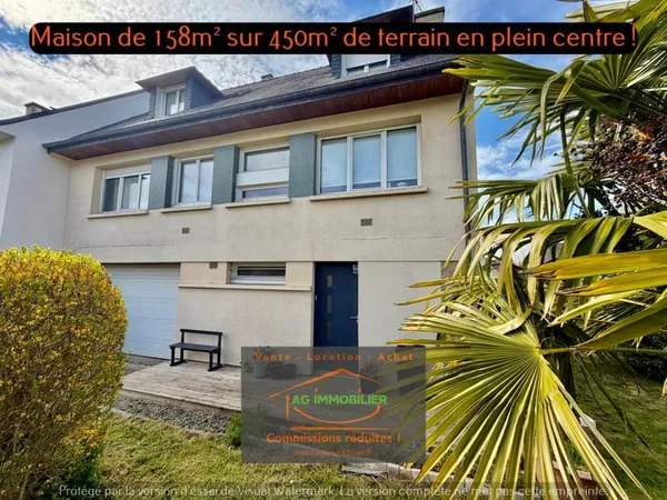 Pace Centre bourg, maison de 158m² sur sous-sol complet avec un