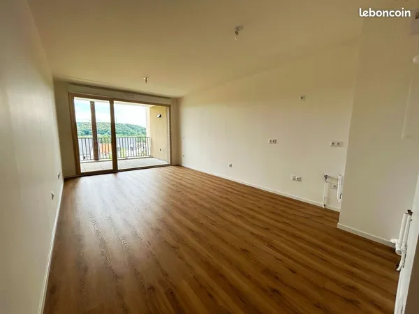 Appartement neuf T3 - Terrasse vue dégagée