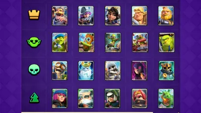 Merge Tactics (Clash Royale) : l'attribut Cavalerie et les supers à 5 élixirs — 4 troupes tirées au sort par combat depuis le 1er septembre