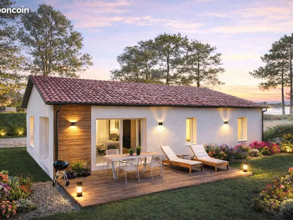 Projet de construction d'une maison 94 m² avec terrain à SAINT-JEAN-DE-MARSACQ (40)