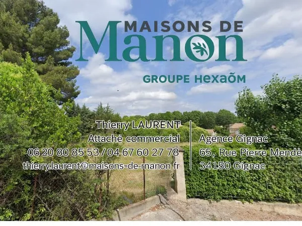 Terrain 304 m²