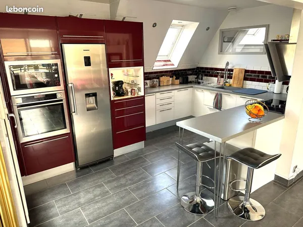 🏡 Rare duplex 120 m² - Annecy centre - T4/5, dernier étage, terrasses et parking