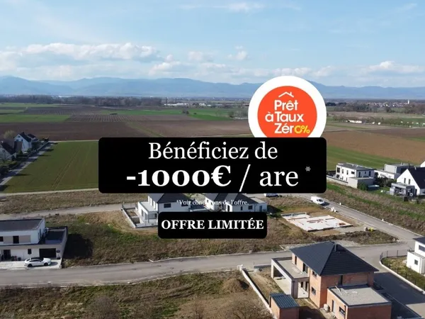 Terrain en individuel 422 m²