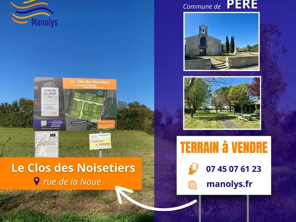 Terrain viabilisé idéalement situé à 30 mn de LA ROCHELLE