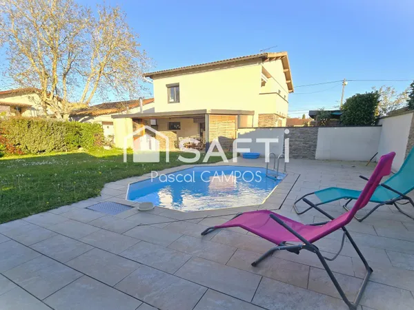 Maison t6 de 153 m² sur un terrain de 787 m²
