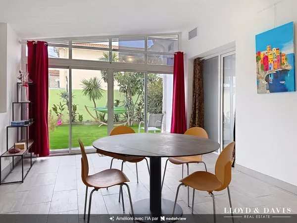 Appartement de plain-pied, jardin, parking