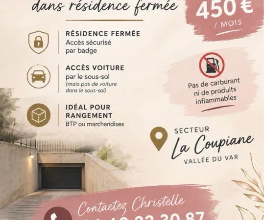 Loue, sous-sol de 65 m²