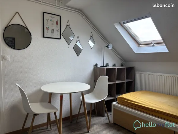 Studio 1 pièce 11 m²