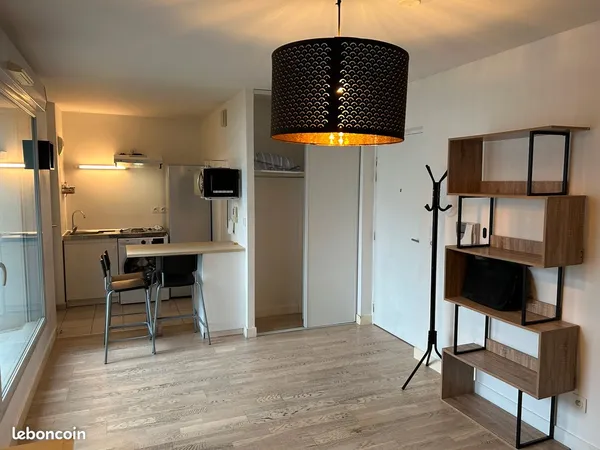 Appartement Tortière 27.5m² calme avec jardin ensoleillé
