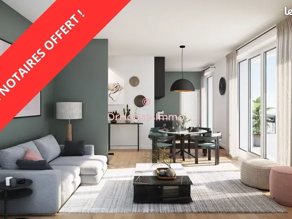 Appartement 3 pièces 63 m²