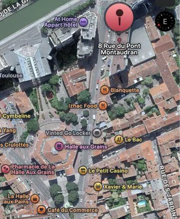 Location place de parking couverte et sécurisée - Toulouse centre
