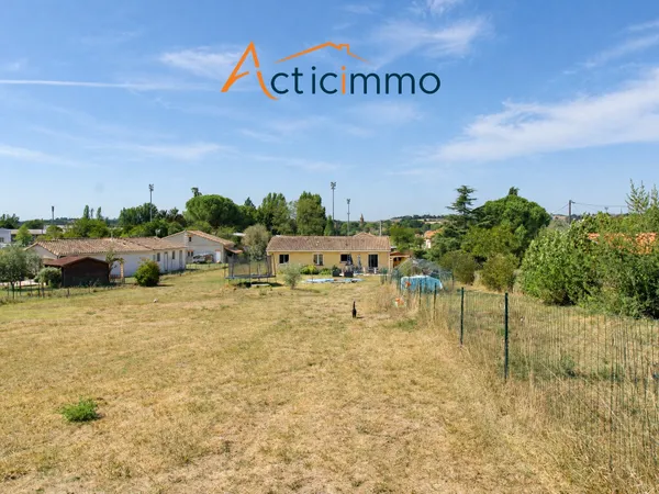 Exclusivité Saint Sulpice sur Lèze 31410 Terrain à bâtir
